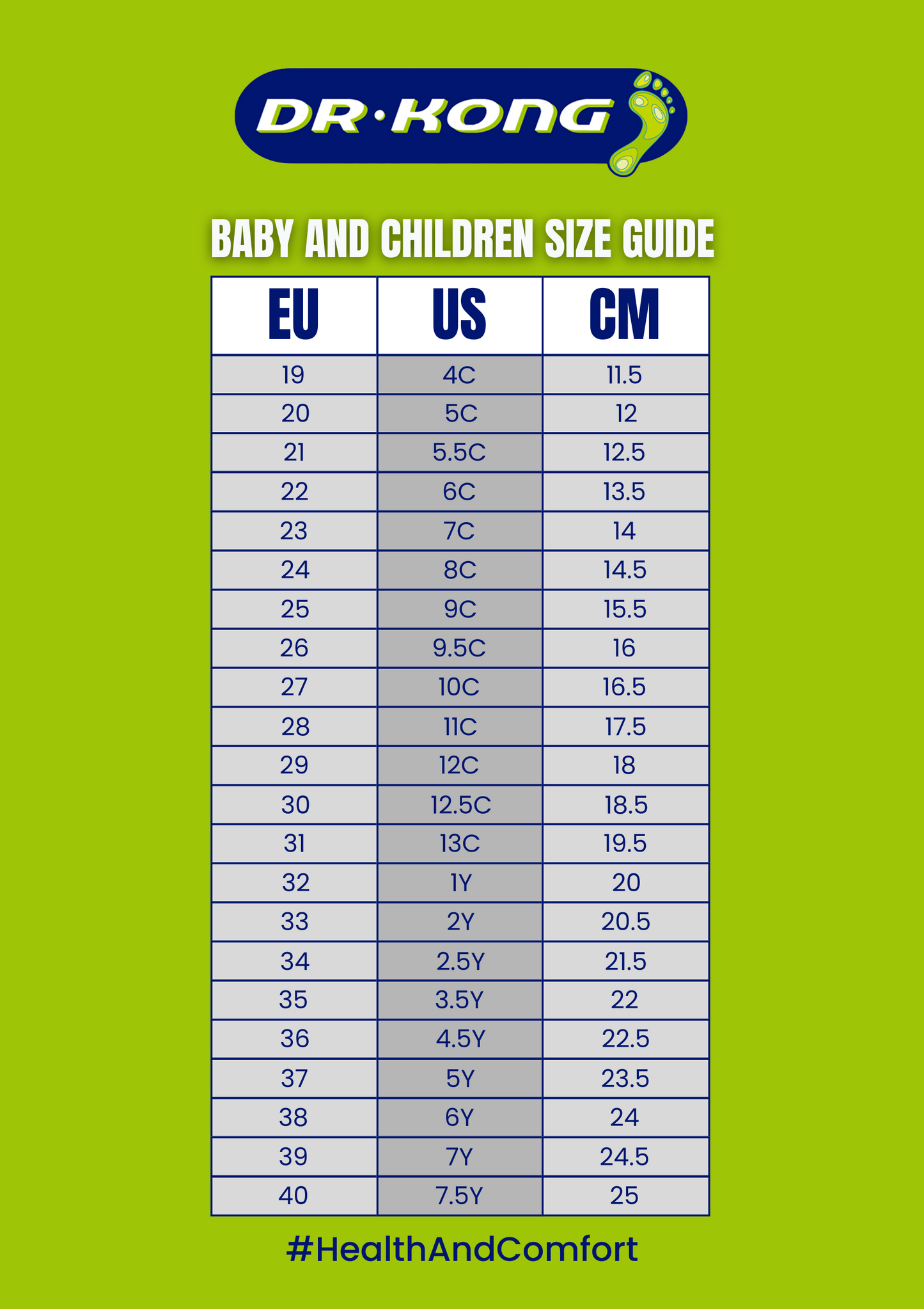 Dr. Kong Baby 123 Rubber Shoes B1301065