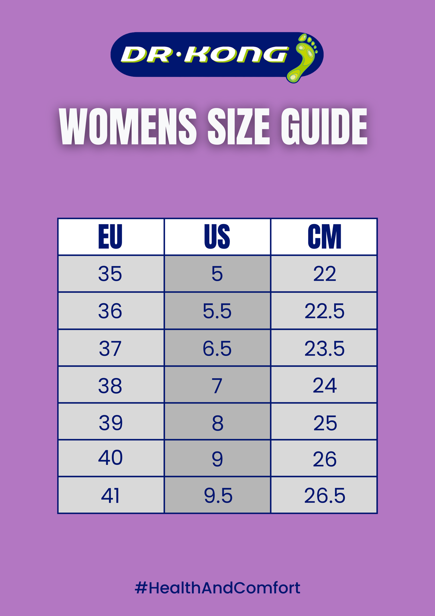 Dr. Kong Women's Smart Footbed Sandals W1001850E4