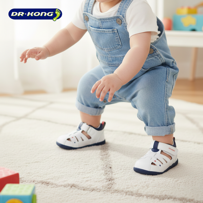 Dr. Kong Baby 123 Smart Footbed Sandals  B13232W001